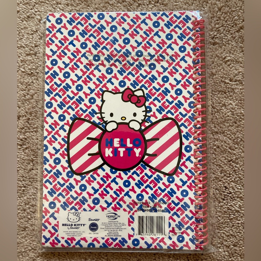 Hello Kitty Spiral Scented Notebook 🎀💕🎀💕✨ - Picture 5 of 5